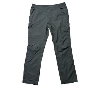 Columbia Womens Pants 16 Gray Omni Shield Advanced Repellency Hiking Outdoor